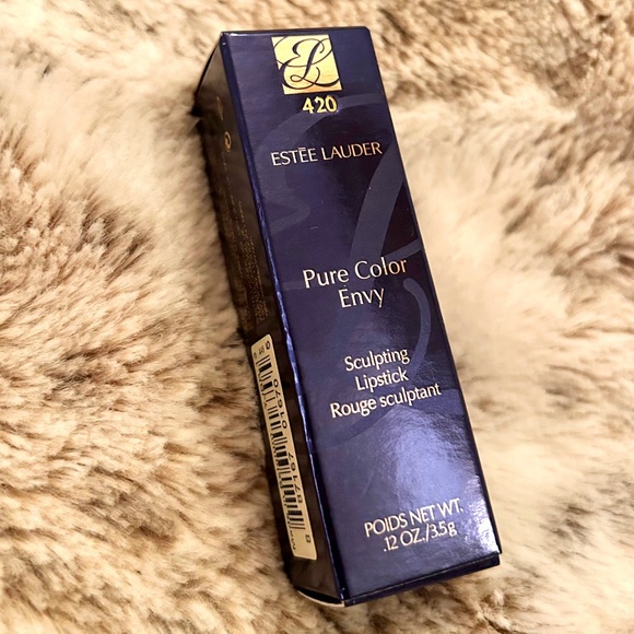 Estee Lauder Pure Color Envy Shine Sculpting Shine Lipstick- 420 Rebellious Rose - Picture 1 of 3